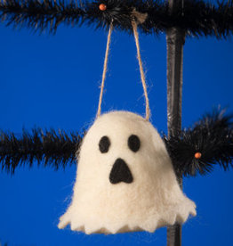 Felted Ghost Ornament