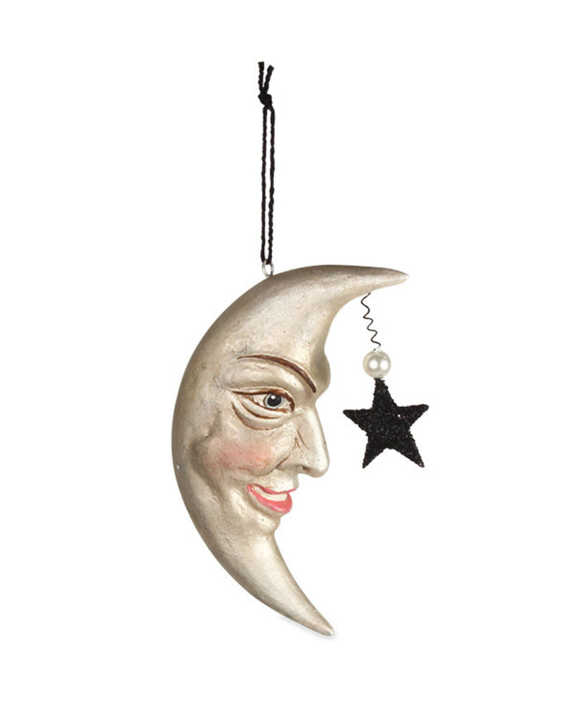 man in the moon ornament