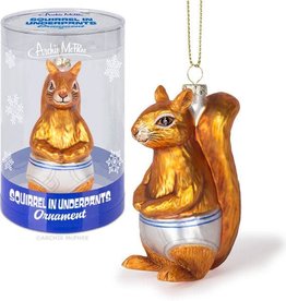 Squirrel Underpants Ornament