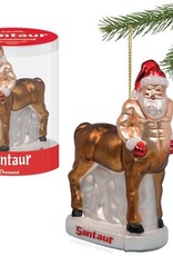 Santaur Glass Ornament