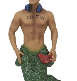 Gay-mer Merman Ornament