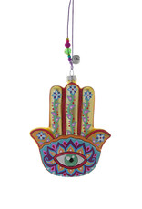 HAMSA HAND ORN GOLD