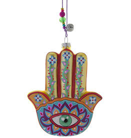 HAMSA HAND ORN GOLD