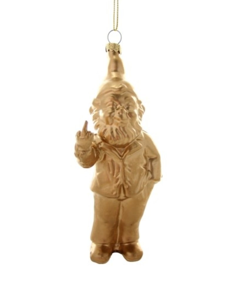 Cody Foster & Co NAUGHTY GNOME GOLD - GLASS