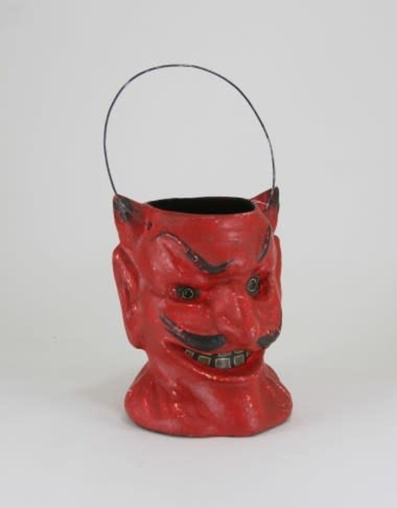 Cody Foster & Co VINTAGE DEVIL CANDY BUCKET RED