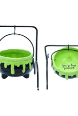 Transpac Dol Hanging Cauldron w/Stand