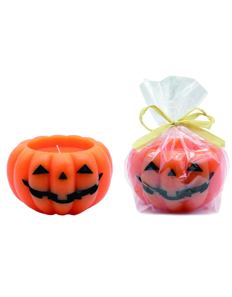 Transpac Wax Jack-O-Lantern Candle