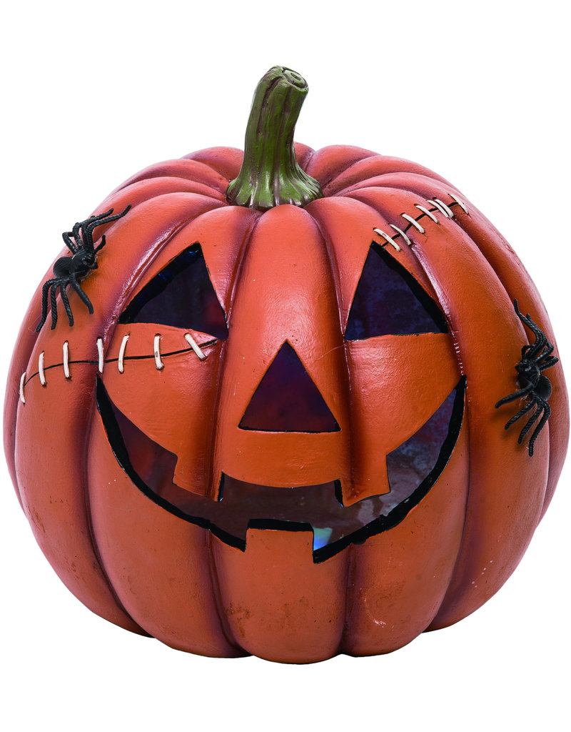 Transpac Res Light Up Jack-O-Lantern