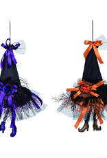 Transpac Fabric Animated Witch Hat Door Déco