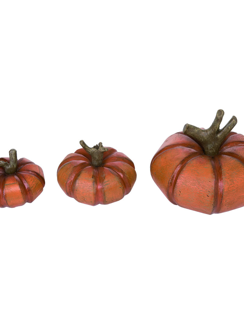 Transpac Res Realistic Pumpkins Medium