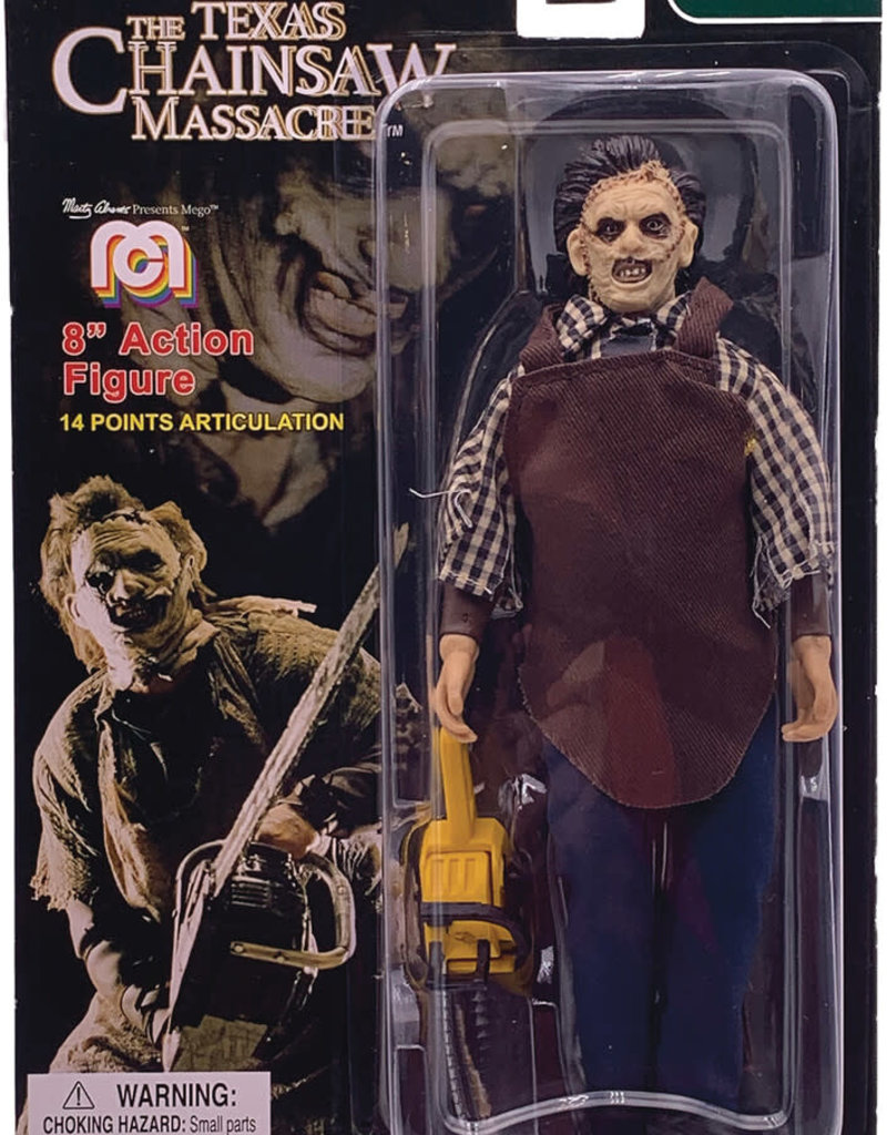 MEGO 8" MEGO - LEATHER FACE TEXAS CHAINSAW