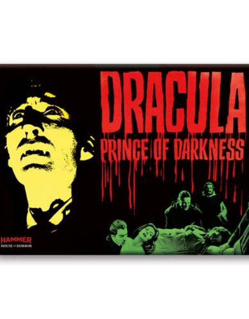 Hammer Horror Dracula Darkness Flat Magnet