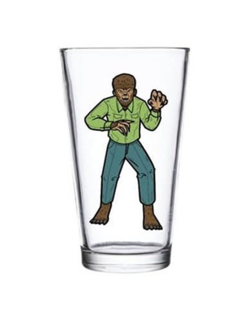 Super7 Universal Monsters Wolf Man Pint Glass