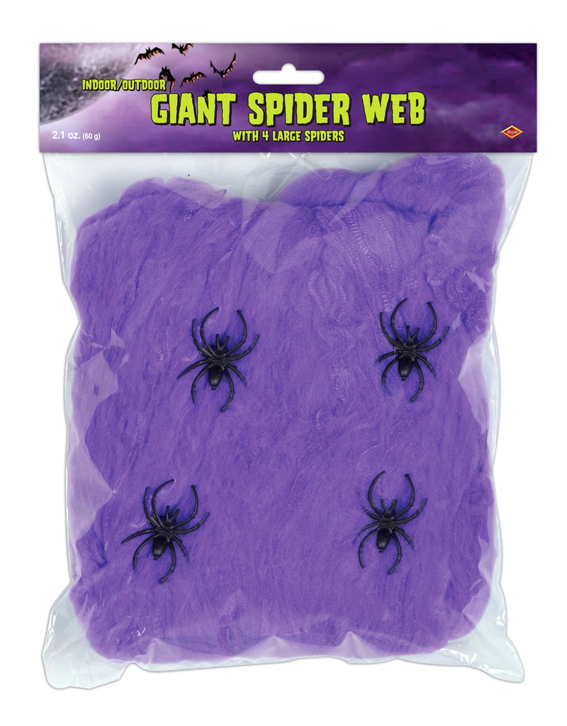 FR Giant Spider Web Purple