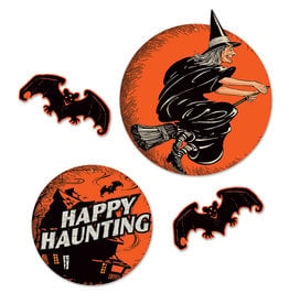 Vintage Halloween Cutouts (4)