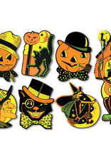 Halloween Cutouts 8½"-9¼" (4)