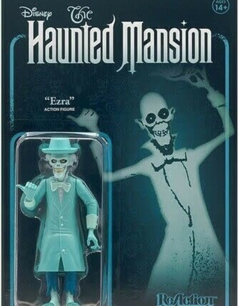 Super7 Haunted Mansion Ezra Ghost Blue 3 3/4-Inch ReAction Figure