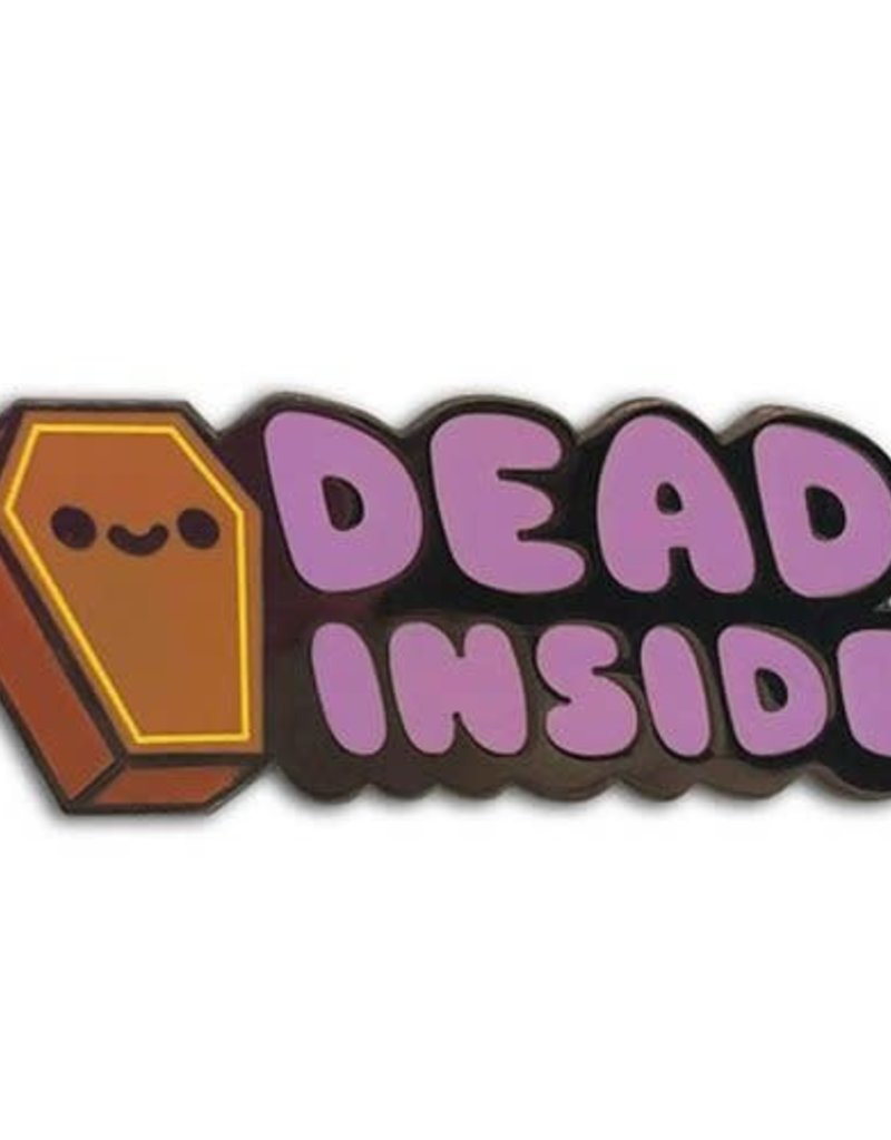 Dead Inside Enamel Pin