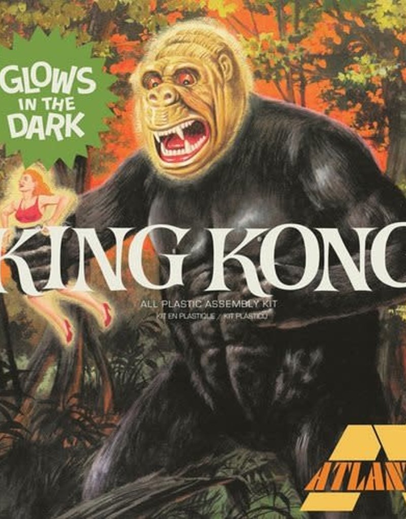 King Kong with Glow Parts 1:25 Scale Plastic Model Kit