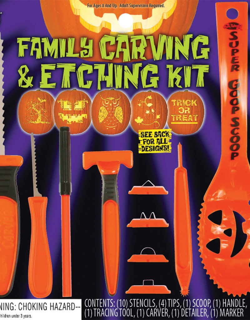 20-Piece Pumpkin Carving & Etch Kit