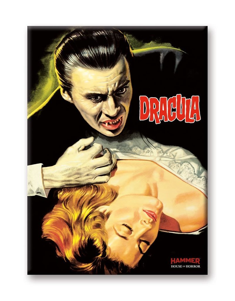 Hammer Horror Dracula Girl Flat Magnet