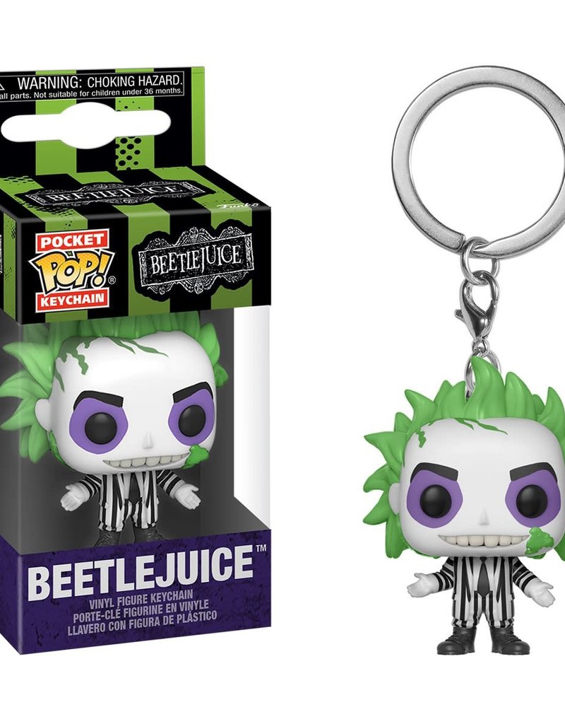 Beetlejuice Pocket Pop! Keychain