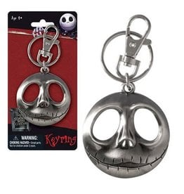 The Nightmare Before Christmas Jack's Head Pewter Keychain