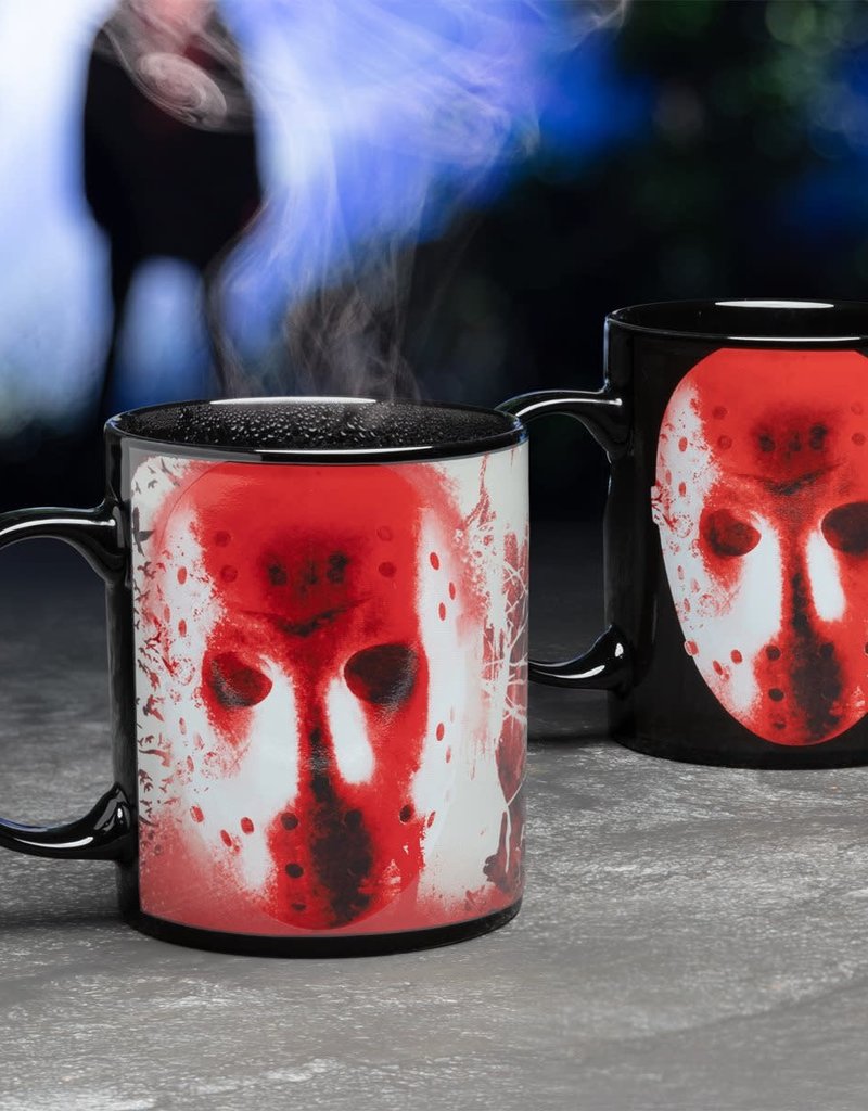 Friday the 13th Jason Mask 10 oz. Heat-Change Mug