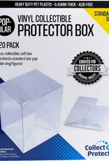 3 3/4-Inch Vinyl Collectible Collapsible Protector Box 20-Pack