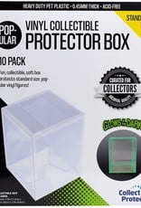 3 3/4-Inch Vinyl Collectible Collapsible Glow-in-the-Dark Protector Box 10-Pack
