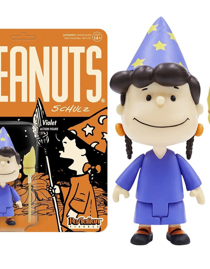 Super7 Peanuts Witch Violet 3 3/4-Inch ReAction Figure