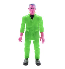 Super7 Universal Monsters Frankenstein's Monster Glow-In-The-Dark Costume Colors ReAction Figure