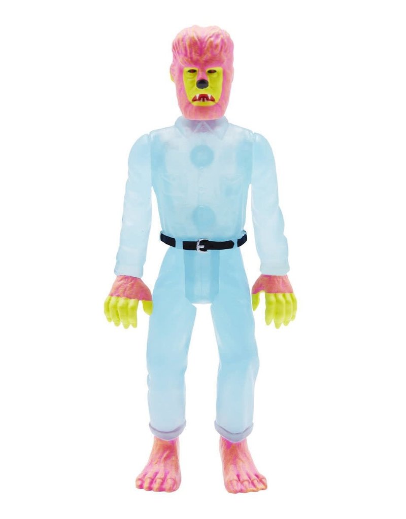 Super7 Universal Monsters The Wolf Man Glow-In-The-Dark Costume Colors ReAction Figure