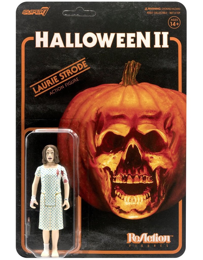 Super7 Halloween 2 Laurie Strode 3 3/4-Inch ReAction Figure