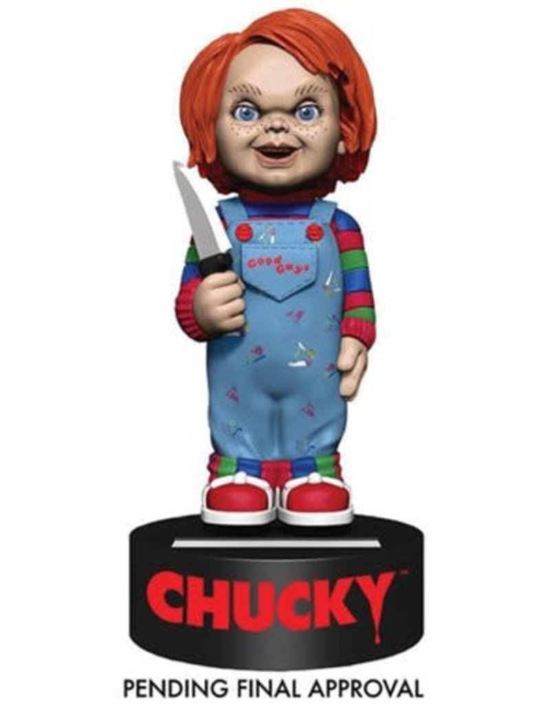 Childs Play Chucky Solar Powered Body Knocker