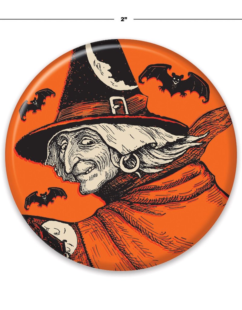 Classic Witch Button