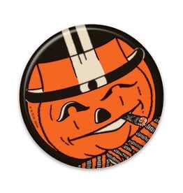 Vintage Halloween Jack-O-Lantern Button