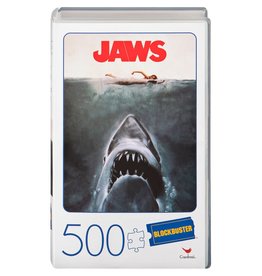 Jaws Retro Blockbuster VHS Video Case 500-Piece Puzzle