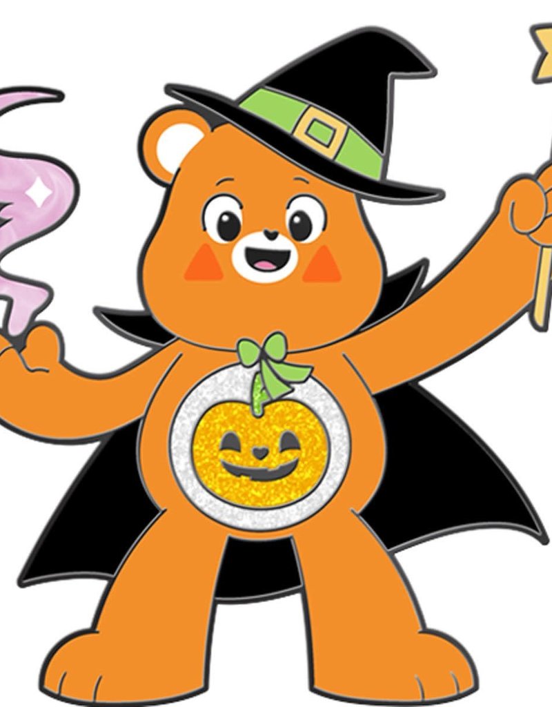 Care Bears Halloween Wizard Trick-or-Sweet Bear Glow-in-the-Dark Enamel Pin
