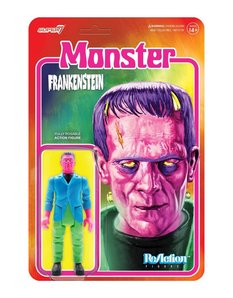 Super7 Universal Monsters Frankenstein's Monster Costume Colors 3 3/4-Inch ReAction Figure