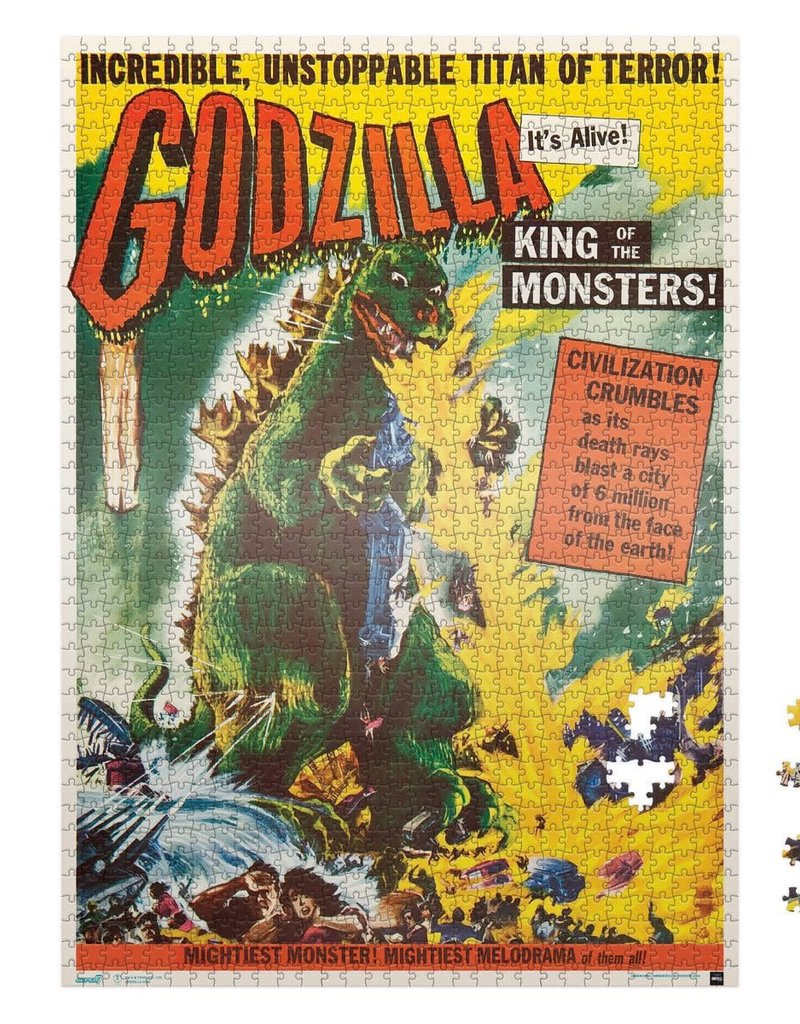 Godzilla King of Monsters U.S. Release One Sheet Poster 1,000-Piece Puzzle