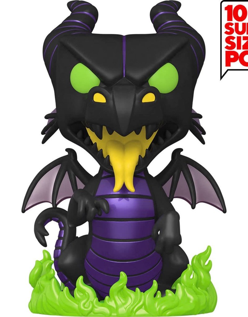 Disney Villains Maleficent Dragon 10-Inch Jumbo Pop! Vinyl Figure