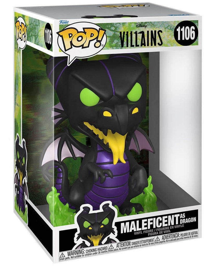 Disney Villains Maleficent Dragon 10-Inch Jumbo Pop! Vinyl Figure