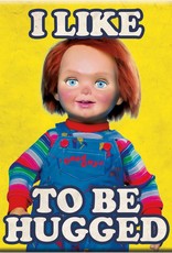 Child's Play Chucky Hugs Flat Magnet