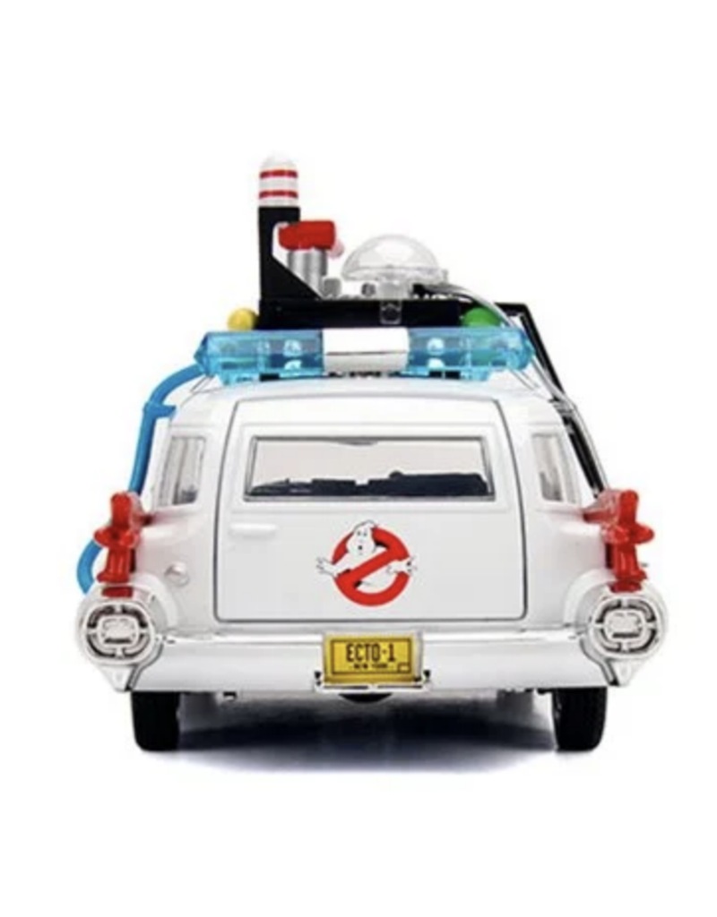 Ghostbusters Hollywood Rides ECTO-1 1:24 Scale Die-Cast Metal Vehicle