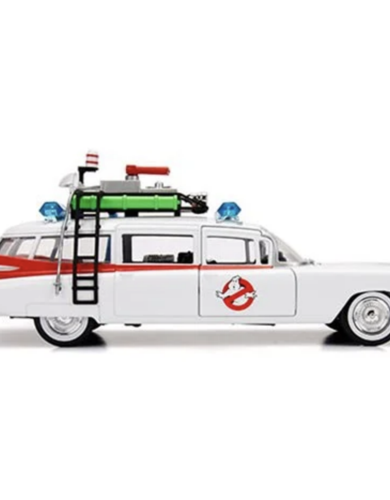 Ghostbusters Hollywood Rides ECTO-1 1:24 Scale Die-Cast Metal Vehicle