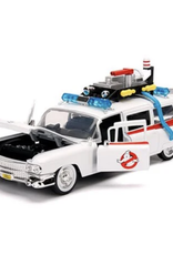 Ghostbusters Hollywood Rides ECTO-1 1:24 Scale Die-Cast Metal Vehicle