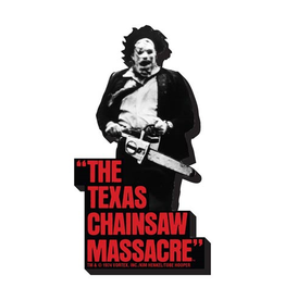 Texas Chainsaw Massacre BW Funky Chunky Magnet