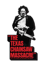 Texas Chainsaw Massacre BW Funky Chunky Magnet