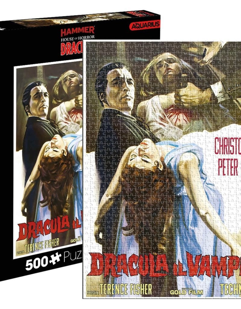 Hammer House of Horror Dracula 500-Piece Puzzle